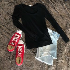 H&M Basic Long Sleeve Top